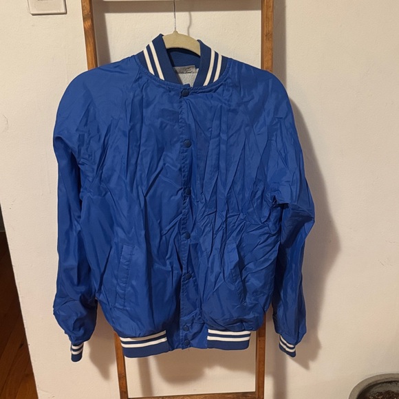 Vintage Jackets & Blazers - Vintage Blue Varsity Jacket